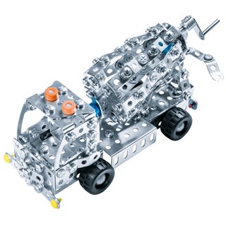 Constructie set - truck cement mixer - 340 onderdelen